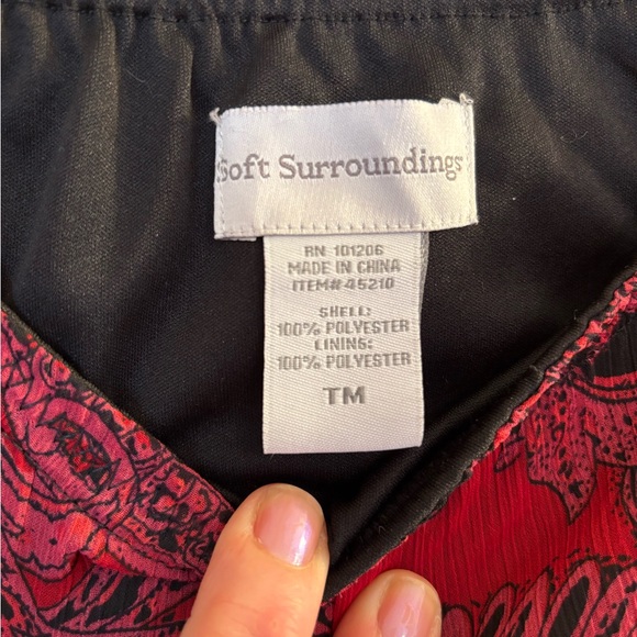 SOFT SURROUNDINGS Paisley flutter maxi skirt. - Picture 5 of 7